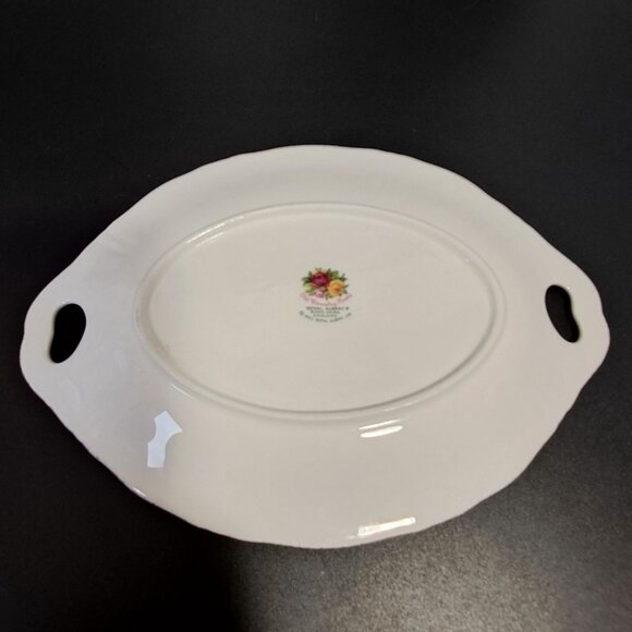 Royal Albert Old Country Roses Oval Victorian Tray Floral Bone China Decorative - Picture 12 of 13